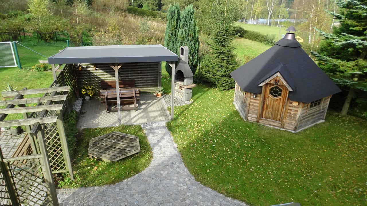 Ferienwohnung-Wasserlaeufer Mulde Bagian luar foto